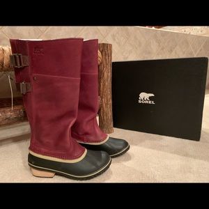 7.5 Sorel Slimpack II - Redwood - NWT